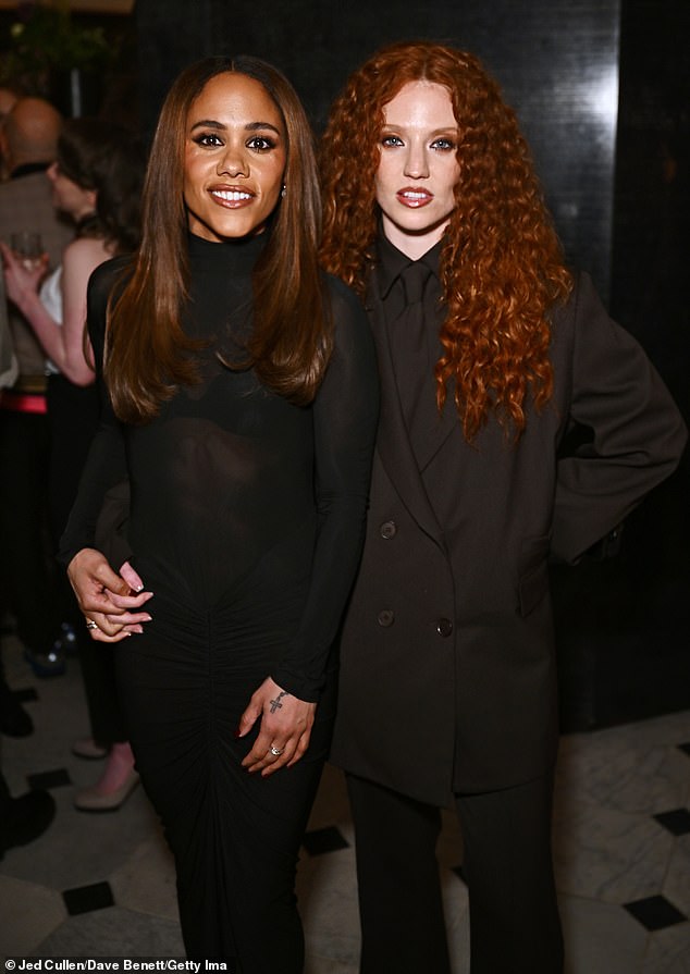 Jess Glynne has gushed that her high-profile relationship with Alex Scott has only attracted one attention 