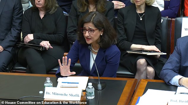 The lawsuit was filed just one day before Columbia University President Nemat Shafik was to testify before the House Education and Workforce Committee about comments of rampant anti-Semitism on campus.