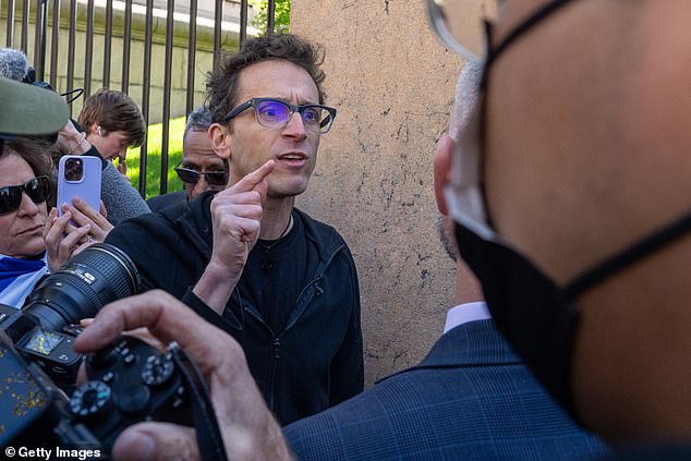 Shai Davidai, an assistant professor at the School of Business, was caught on camera in a fierce confrontation with pro-Palestinian students on Monday morning.
