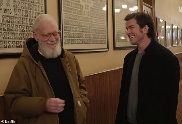 John Mulaney has been candid about the toll quitting drugs took on his body when he opened up about hiding his addiction issues on the new episode of Netflix chat show My Next Guest with David Letterman.
