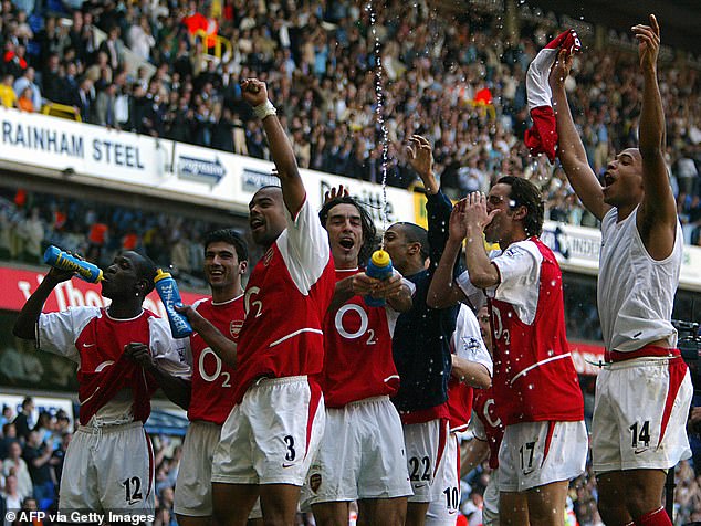 Arsenal were undefeated throughout the 2003-04 Premier League season and won the league with 90 points.