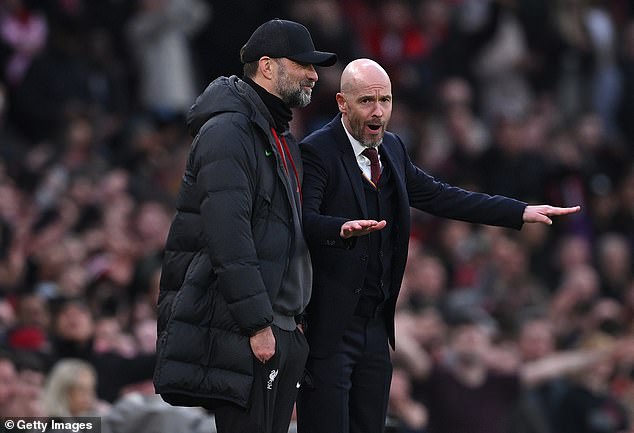 Erik ten Hag and Jurgen Klopp called for an end to the tragedy by singing ahead of Sunday's clash between Man United and Liverpool.