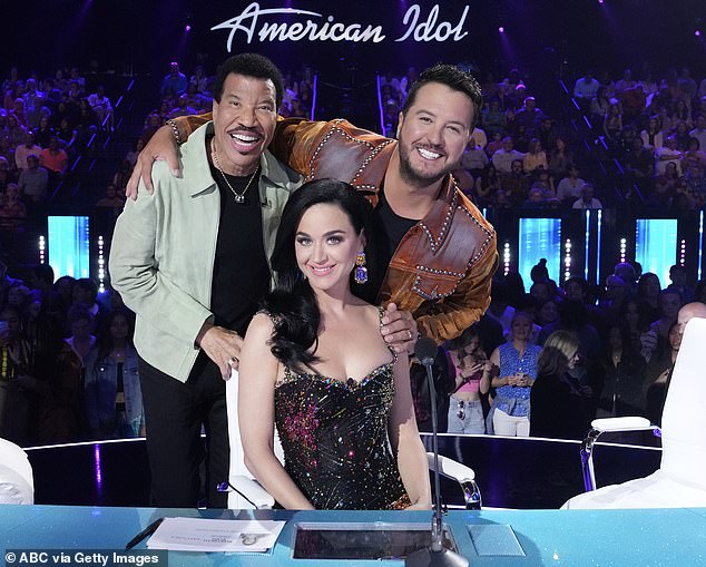 Katy Perry has an idea or two about who should replace her as a judge on American Idol once the current season ends (pictured in May 2023)