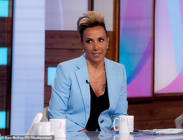 Kelly Holmes, 53, made a shocking confession during Tuesday's Loose Women when she confessed that she is often a victim of 