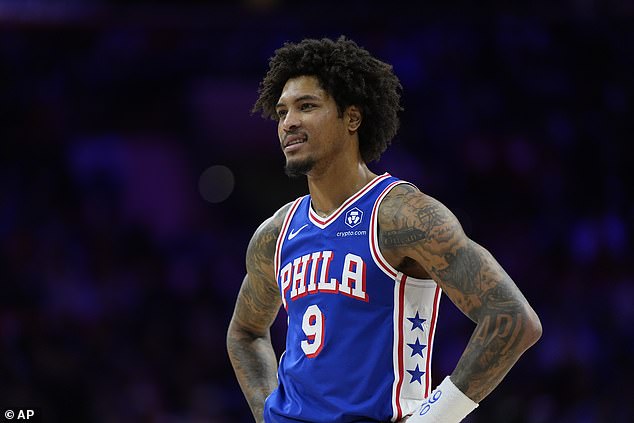 Oubre did not miss a game after the fall and scored 15 points in the Sixers' Game 3 victory.