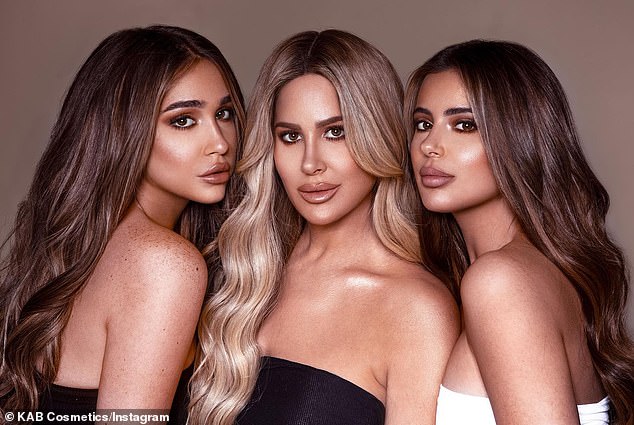 Kim, Brielle and their daughter Ariana Lenee Biermann (left, pictured in 2020), 22, filmed a reality show pilot in January, which is now airing on networks like Bravo.