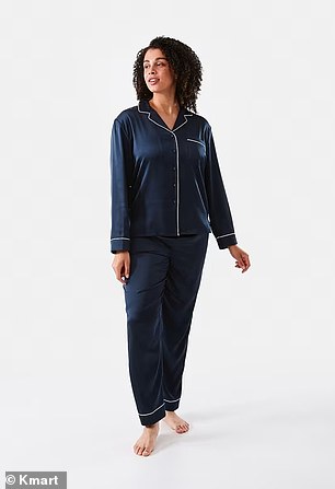 The popular Australian department store has launched a number of new products in its latest catalogue, including the $25 Satin Long-Sleeve Top and Pants Pajama Set.