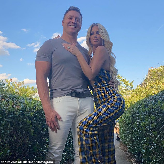 Kroy Biermann claimed that his ex-wife Kim Zolciak, shown together in October 2022 on Instagram, spent more than $600,000 in luxury stores in a financial report filed in court as part of their ongoing divorce.