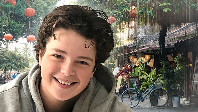 An elite Melbourne private school and a travel company have been charged over the death of student Lachlan Cook (pictured), who fell ill during a school trip.
