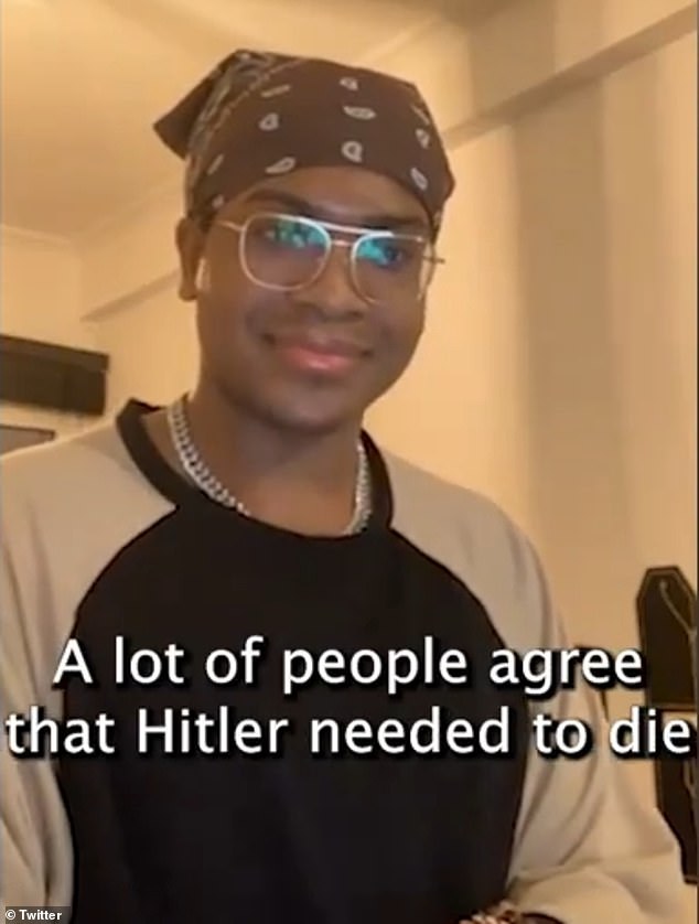Khymani James, who uses he/she/they pronouns, repeatedly said during a recent livestream that Zionists don't deserve to live and that the world would be better if they weren't in it.