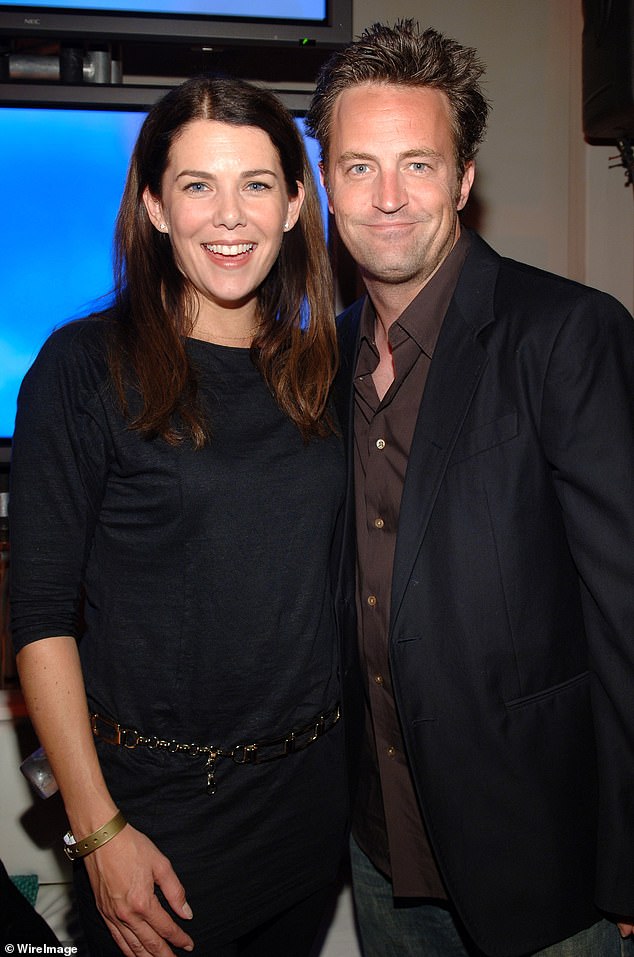 Lauren Graham is recalling some of her fondest memories of her friendship with late Friends actor Matthew Perry, five months after his tragic passing at age 54;  seen in 2006