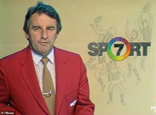 Ken was an instantly recognizable face on 7News during the 1970s and 1980s for reporting on the AFL and presenting the weather.