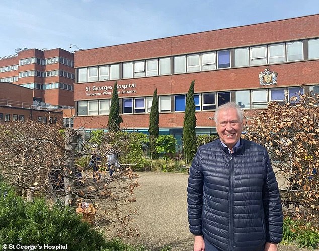 Martin Tyler has revealed he underwent surgery to save his iconic voice at St George's Hospital