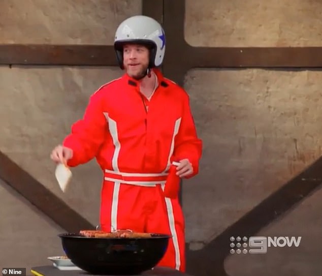Lego Masters Australia host Hamish Blake, 42 (pictured), presented an Australian delicacy to the international teams on Monday night and was surprised by their reaction.