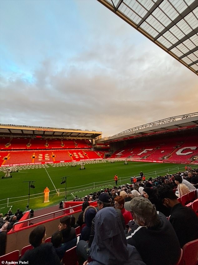 Liverpool hosted its first Iftar event at Anfield on Sunday night with 2,800 people gathering to break the fast inside the stadium.