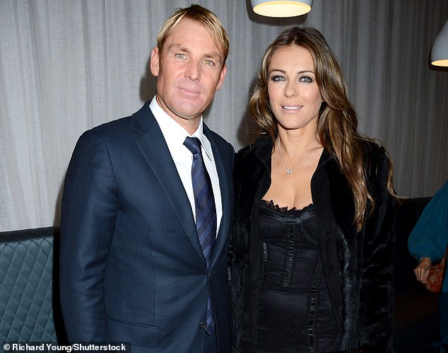 Liz Hurley has spoken about the sadness of losing her ex-fiancé Shane Warne