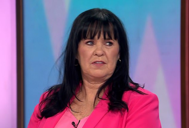 Coleen Nolan (pictured on today's show) was today crowned the most stylish woman on the panel by ticking off the top spot.