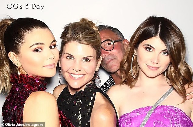 It's been five years since Varsity Blues college admissions fizzled out and changed the life of Lori Loughlin, pictured with her daughters Olivia Jade and Isabella Rose and her husband Mossimo.