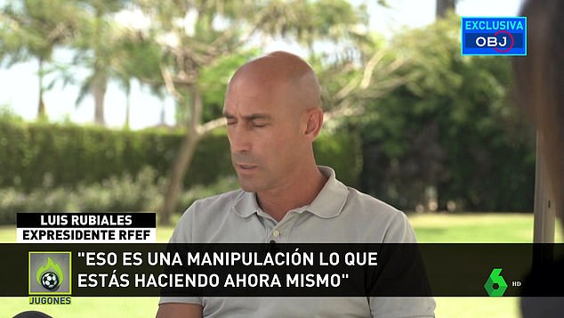 Luis Rubiales claims he cant understand why anyone would think