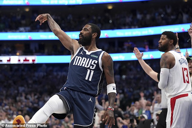 Irving scored 40 points for the Mavericks who nearly completed a 31-point comeback.