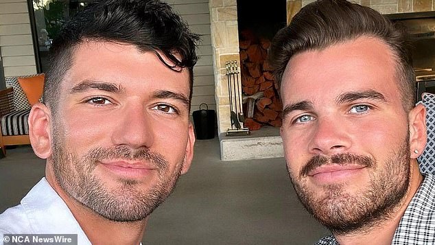 Luke Davies and Jesse Baird were allegedly murdered by former New South Wales police officer Beau-Lamarre-Condon at Baird's Paddington home in February.  Image: Supplied / Instagram