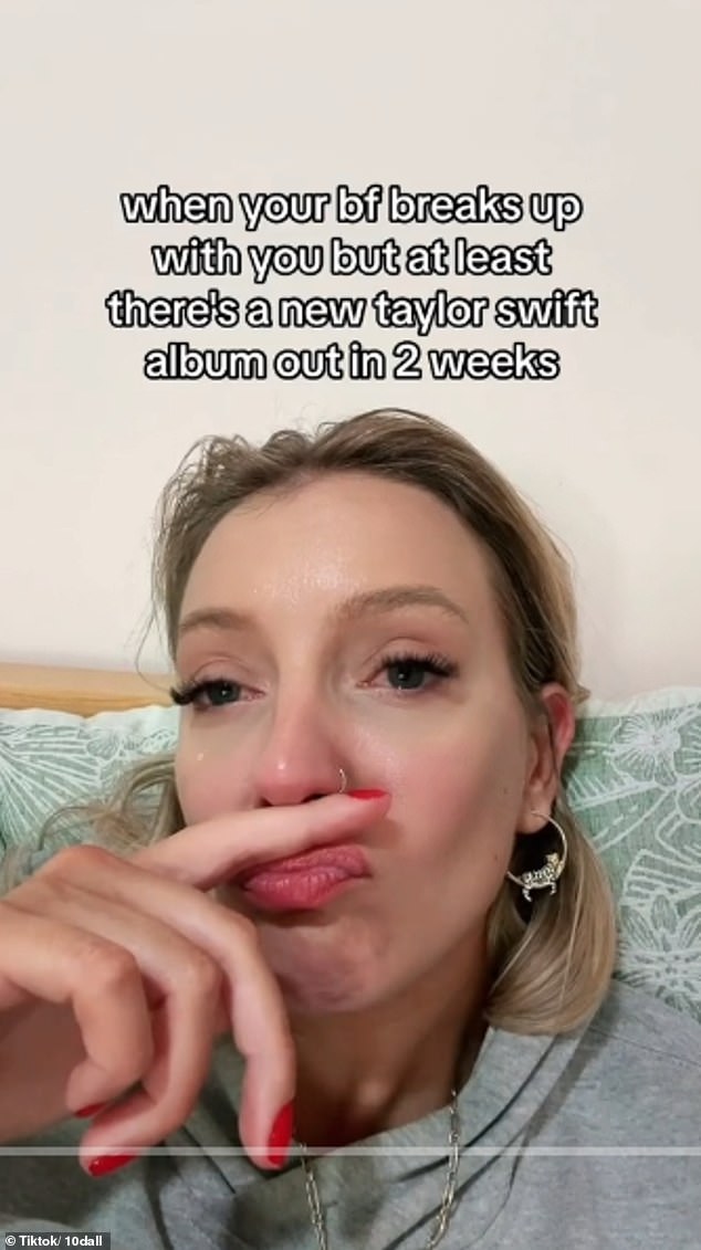 Lyndall Grace has revealed she split from her boyfriend Jordan after five months together in a teary-eyed TikTok video.