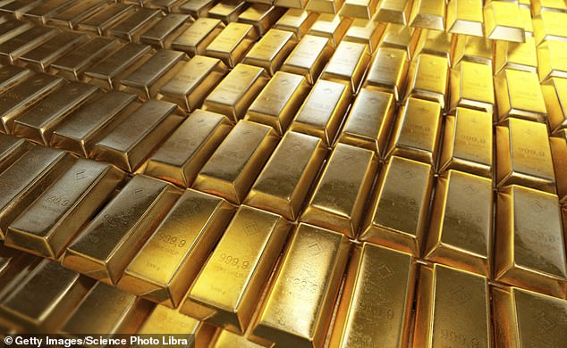 Gold, seen as a safe asset to invest in during times of economic turmoil, reached $2,304 in early trading before falling back