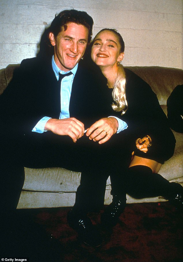 Madonna and Sean Penn's romance captivated audiences during their marriage from 1985 to 1989;  in the photo 1987