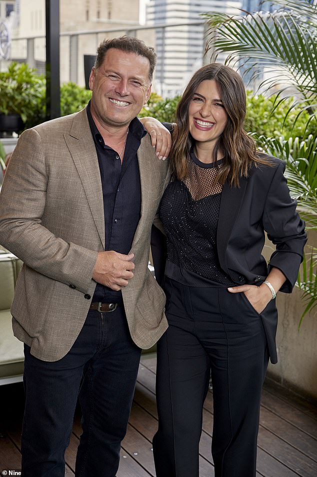 Channel Nine staff looking to get away for the long Easter weekend were told on Good Friday that their fortnightly paycheck was late (pictured are The Today Show presenters Karl Stefanovic and Sarah Abo).