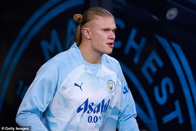 Manchester City striker Erling Haaland has come under some scrutiny in recent weeks.