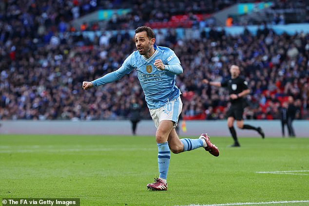 Bernardo Silva sent Manchester City into the FA Cup final with a late goal that broke Chelsea's hearts