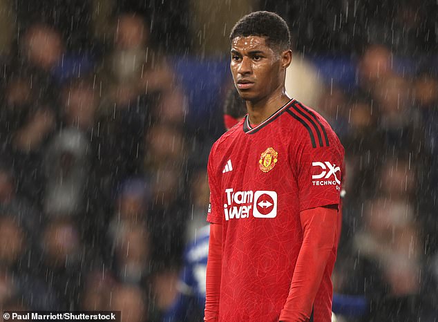 Man United fans have criticized Marcus Rashford for shirking his defensive responsibilities in the club's defeat to Chelsea.