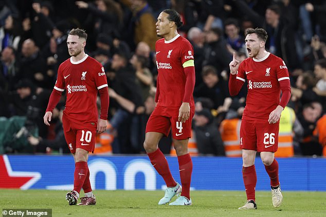 Liverpool suffered a shock 3-0 defeat to Atalanta at Anfield in the first leg of their quarter-final.