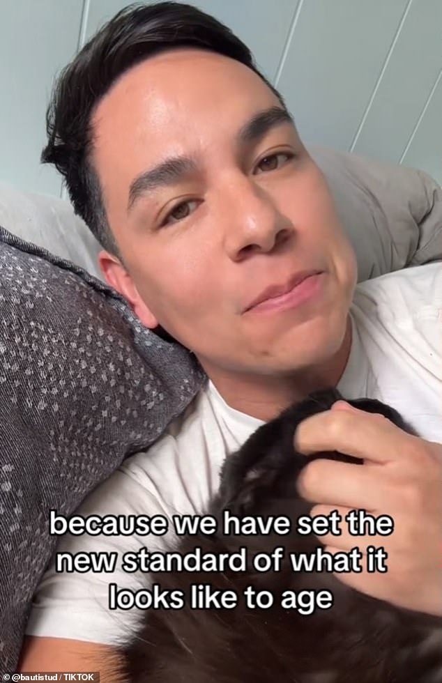 Chris Bautista, 37, shared a viral TikTok applauding Gen Zers who have doubted how well millennials are aging, with receipts in the form of well-known 30-year-old Gen Xers.