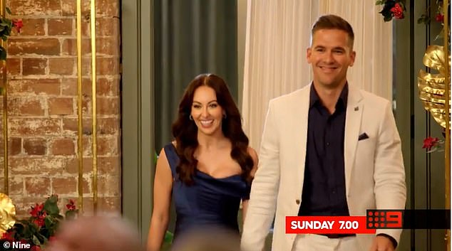 And the preview shows a big confrontation between ex-couple Lauren Dunn, 32, and Jono McCullough, 40, as he introduces his new girlfriend, partner Ellie Dix, to the group.