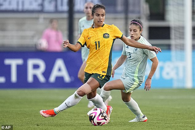 Matildas superstar Mary Fowler has spoken about her humble beginnings, including sleeping in tents and living in a car, which she believed paved the way to football stardom.