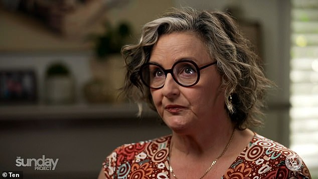 MasterChef Australia star Julie Goodwin, 53 (pictured), opened up about a harrowing chapter in her life during an interview on The Project on Sunday.