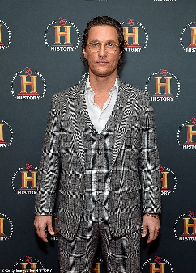 Matthew McConaughey shared that there is an 'initiation process' in Hollywood, while discussing his 30-year acting career in a new interview;  seen in 2020