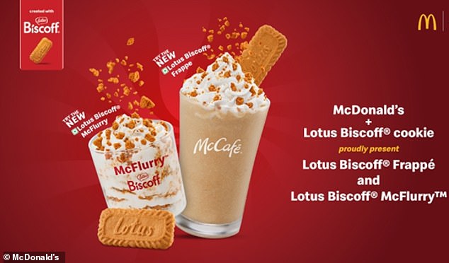 McDonald's fans are excited about the brand's renewed collaboration with Lotus Biscoff, including an all-new Biscoff Frappé
