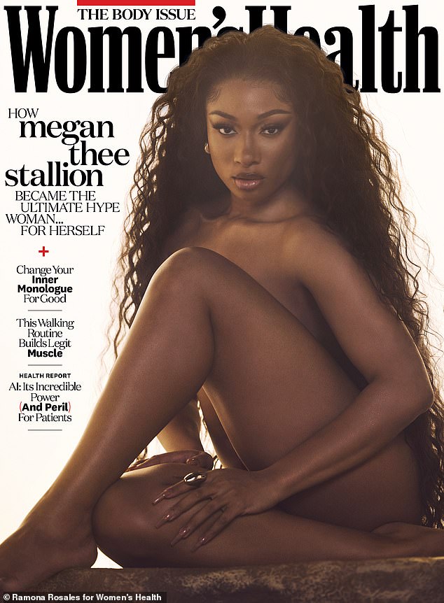 Megan Thee Stallion looked absolutely beautiful in the latest issue of Women's Health: posing completely naked