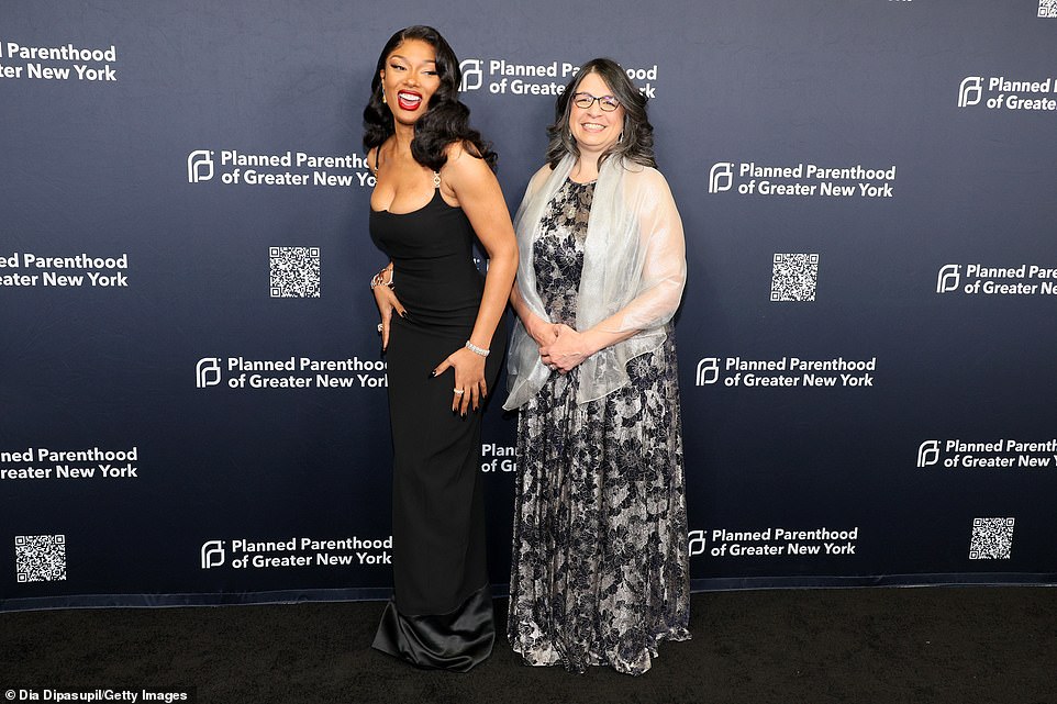 Individual tickets sold out and tables cost between $10,000 and $250,000 for the 107-year-old nonprofit's charity event led by President Wendy Stark (right), who honored the hip-hop star 29 years old (left)