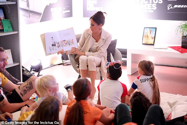In September, Meghan hosted a private reading session for children at Invictus Game, and Rosie Revere, an engineer, was among the stories she read.