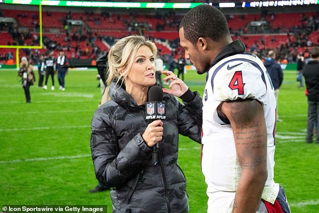 NFL Network has removed several big on-air personalities, including Melissa Stark (left)