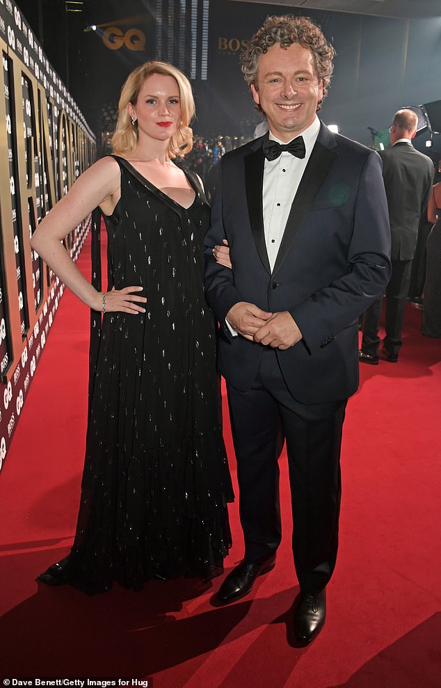 The Welsh actor, 55, gave rare insight into his relationship with Anna Lundberg, who is just five years older than one of his children (pictured in 2019).