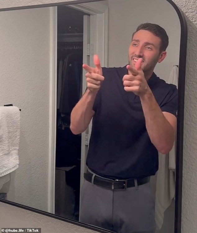 TikTok creator @hubs.life has created a stir for his video about his daily routine as a 'middle class man' living in the United States.
