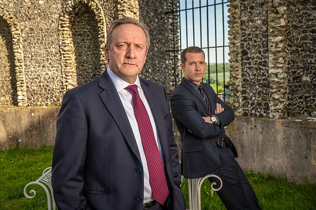DCI John Barnaby played by Neil Dudgeon and DS Jamie Winter (Nick Hendrix) in the hit ITV drama Midsommer Murders