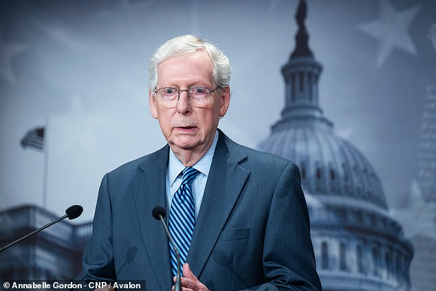 McConnell specifically criticized former Fox News host Tucker Carlson for opposing funding more foreign aid for Ukraine.