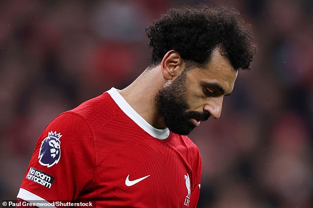 Mohamed Salah was substituted against Sheffield United while the score was still tied