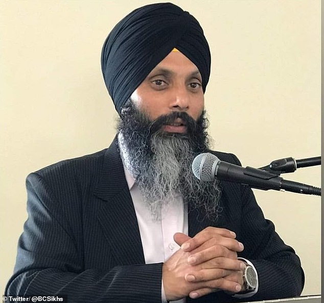 Canada accused India of orchestrating the murder of Hardeep Singh Nijjar, 46, last year.  He was a strong supporter of the Khalistan separatist movement, which calls for the creation of a new independent homeland for Sikhs in the Punjab district of northern India.
