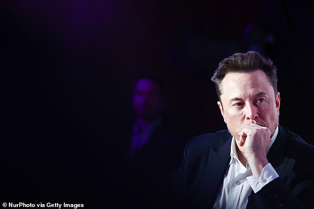 The cuts come after Tesla, led by CEO Elon Musk (pictured), reported the first drop in global vehicle deliveries for the first time in four years.